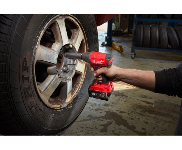 Акумулаторен ударен гайковерт MILWAUKEE M18ONEIWF12-502X, 4933451153