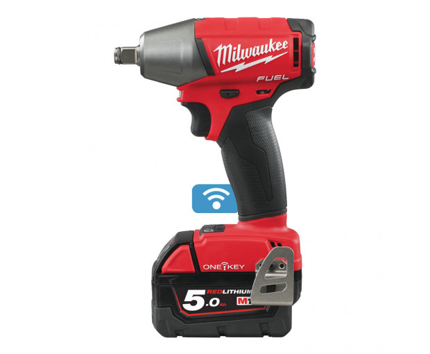 Акумулаторен ударен гайковерт MILWAUKEE M18ONEIWF12-502X, 4933451153