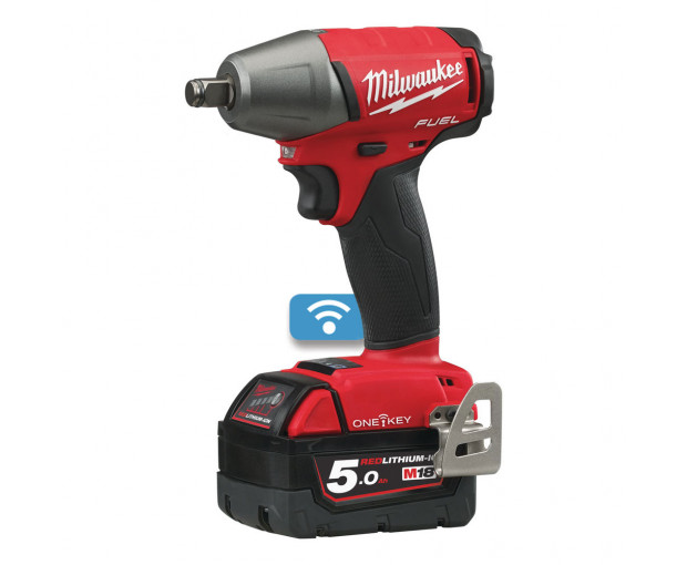 Акумулаторен ударен гайковерт MILWAUKEE M18ONEIWF12-502X, 4933451153
