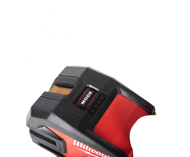 Линеен лазерен нивелир в 4 равнини, зелен Milwaukee M12CLL4P-0C, 4933479202