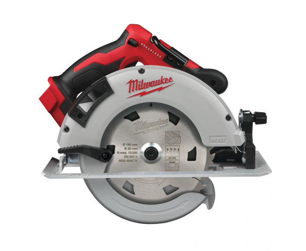 Акумулаторен Безчетков Циркуляр Milwaukee M18BLCS66-0X с куфар, 4933464589