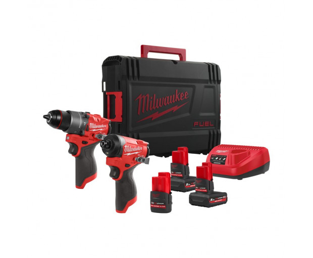 Комплект машини Milwaukee M12 FPP2A2-5253X