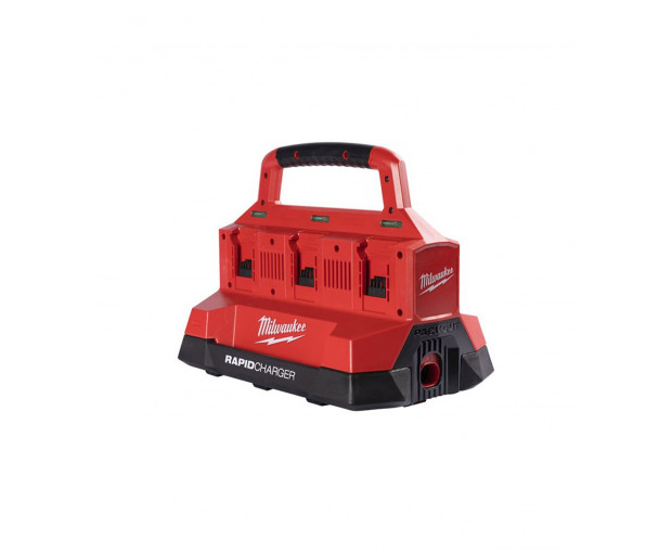 Бързо зарядно устройство с 6 гнезда Milwaukee M18PC6