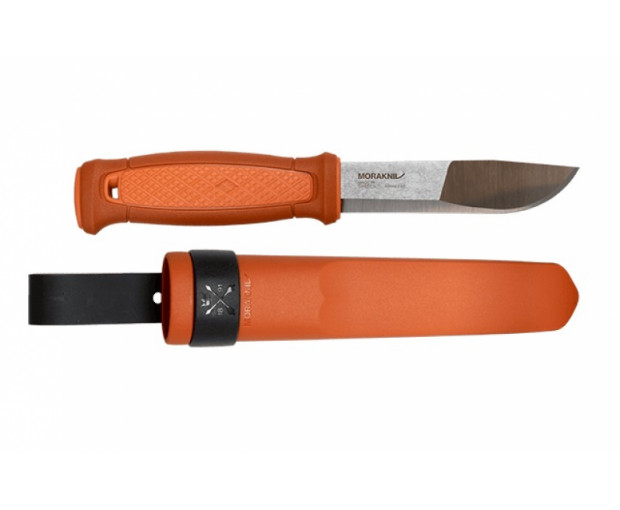Нож MORAKNIV Kansbol Burnt Orange с кания за колан
