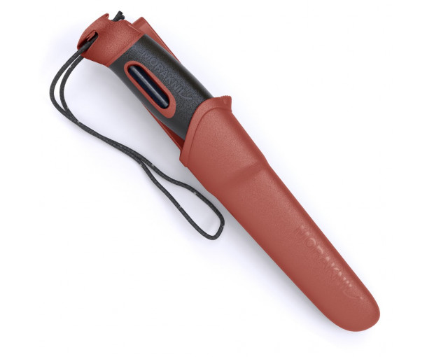 Нож MORAKNIV Companion Spark червеен със запалка в дръжката