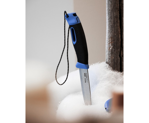 Нож MORAKNIV Companion Spark син със запалка в дръжката