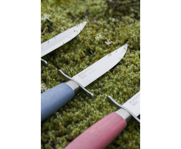 Нож Scout 39 розов неръжд. Двоен предпазител 87mm MORAKNIV