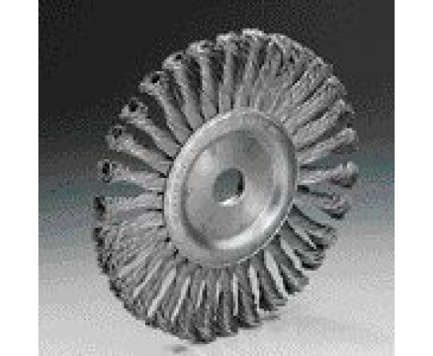 Дискова четка с усукана стоманена тел  Osborn 115х12х22.2 Т23 0.50 mm