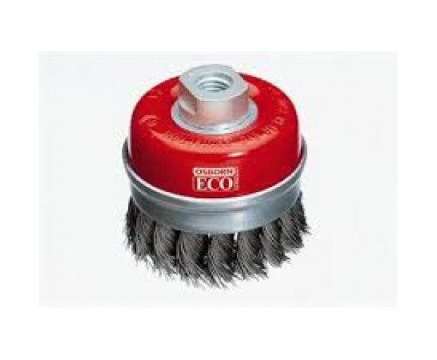 Конусна четка с усукана тел OSBORN D80 T24 M14 x 2 0.50 mm