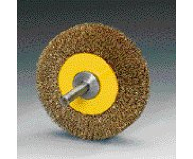 Ротационна четка от месингова тел Osborn D80x19x6 0.20 mm