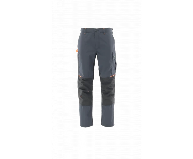 Панталон POSEJDON NEW, графит/флуо.оранжево, 44