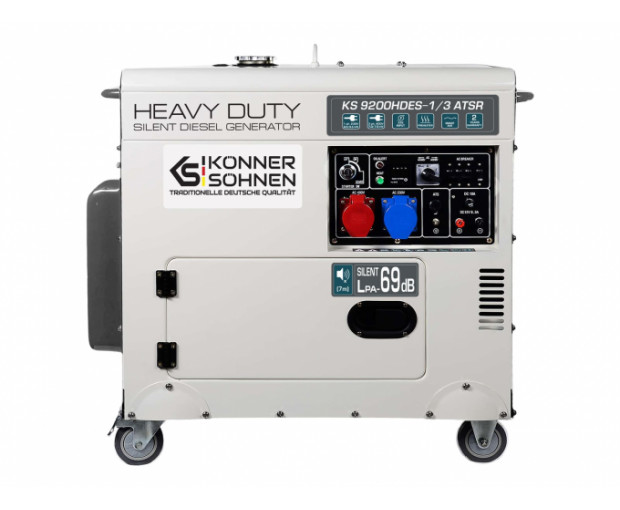 Генератор Konner & Sohnen KS 9200HDES  1/3 ATSR