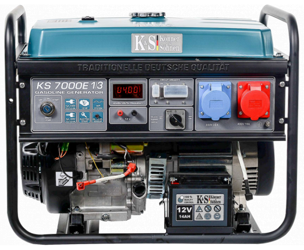 Генератор Konner & Sohnen KS7000E-1/3