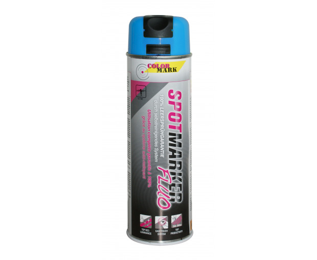 Светлоотразителен син спрей маркиращ SPOTMARKER FLUO 500 ml