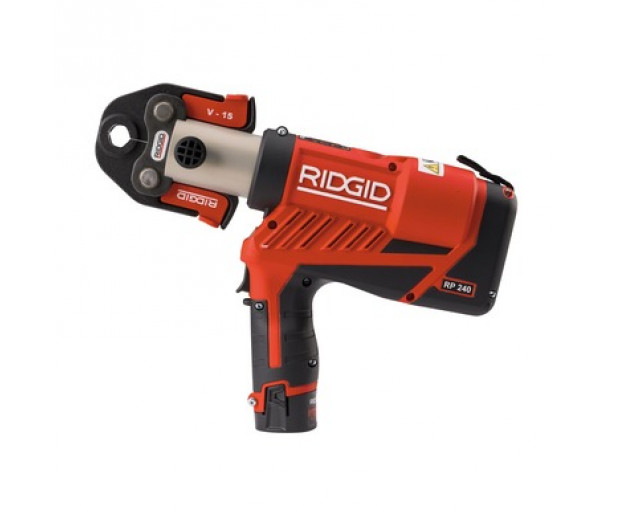 Пресоваща машина RIDGID RP240 + челюсти V14-16-22 + Lio