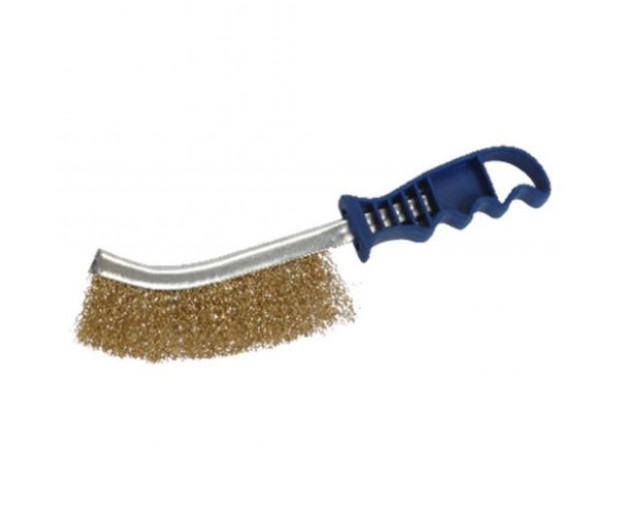 Ръчнa четкa кримпвана жълта Saint Gobain  265 x 140 x 25mm, 0.30mm