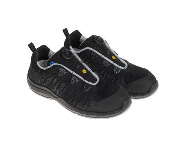 Обувки LE MANS TOP BLACK LOW S3,черни,ниски