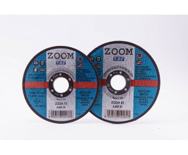 Диск за рязане на неръждаема стомана ZOOM80-BTAF ABRASIVI 115 x1.6x22