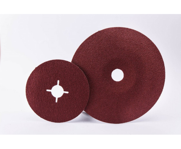 Фибър диск за неръждаема стомана - процепен Taf Abrasivi 125 x 22 P80