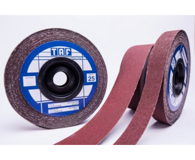 Шкурка на руло TF41, TAF ABRASIVI 115 mm x 50 m, P120