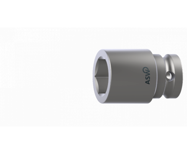 Вложка ASW ударна на 1 " - 19 mm