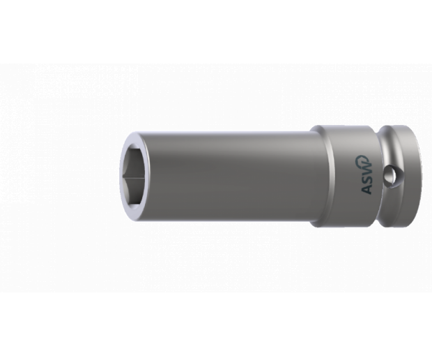 Вложки ASW ударна  удължена на 1/2" - 8 mm