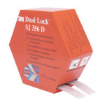 Скрепителна лента 3М  Dual Lock SJ356D прозрачна 25 mm x 5 m, дебелина 5.7 mm