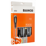 Комплект 6 броя отвертки ERGO - шлиц и PH BAHCO BE-9881