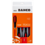 Комплект 5 броя отвертки ERGO 1000V - шлиц и PZ BAHCO BE-9882S