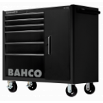 Мобилно работно място 6 чекмеджета и шкаф, оранжево BAHCO 1475KXL6C