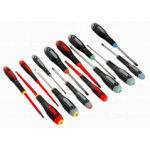 Комплект 15 броя отвертки ERGO - шлиц, PH, PZ, TORX BAHCO BE-9877