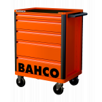 Мобилно работно място с 5 чекмеджета BAHCO 1472K5BLACK