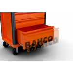 Мобилно работно място с 5 чекмеджета BAHCO 1472K5BLACK
