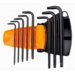 Комплект Г-образни ключове TORX-TR с отвор 8 броя BAHCO BE-8675