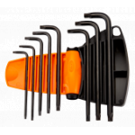 Комплект 8 броя Г-образни ключове TORX T9-T40 BAHCO BE-9575