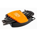 Комплект 8 броя Г-образни ключове TORX T9-T40 BAHCO BE-9575