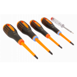 Комплект 4x2 отвертки COMBI 1000V и фазомер BAHCO BE-9885S