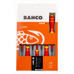 Комплект 7 броя Отвертки BahcoFit 1000V - шлиц и PH BAHCO B220.007