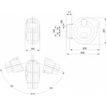 Пневматичен шланг на макара 3/8-3/8'' 10 mm, 15 m BAHCO BPHRC1015