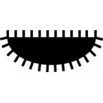 Пила полукръгла с дръжка - 250 mm BAHCO 1-210-10-2-2