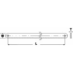 Лист за ръчна ножовка 300 mm BAHCO 3906-300-18-100