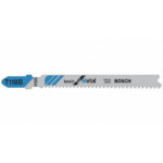 Нож BOSCH за зеге T118B метал, 5 бр., 2608631014