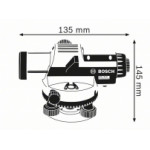 Оптичен нивелир BOSCH GOL 26 G, 0601068001