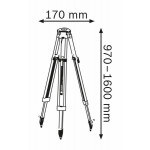 Строителен статив BOSCH BT 160, 0601091200