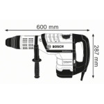 Перфоратор BOSCH GBH 12-52 D с SDS-Max, 0611266100