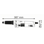 Права шлифовъчна машина BOSCH GGS 8 CE, 0601222100