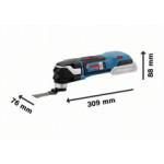 Осцилираща машина BOSCH GOP 18V-28, 06018B6003