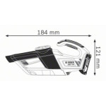 Акумулаторна прахосмукачка BOSCH GAS 18V-1, 06019C6200