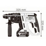 Перфоратор акумулаторен BOSCH GBH 180-LI Solo, 0611911120