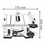 Стационарен трион BOSCH GTS 10 XC, 0601B30400
